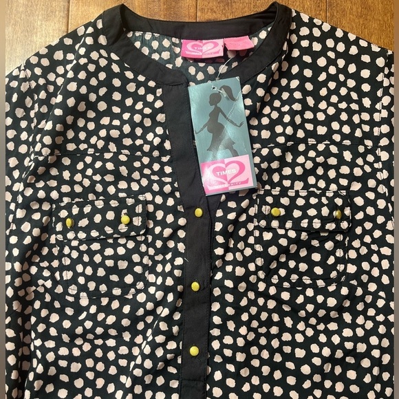 Times Maternity Top Polka Dot Size S - Picture 4 of 7